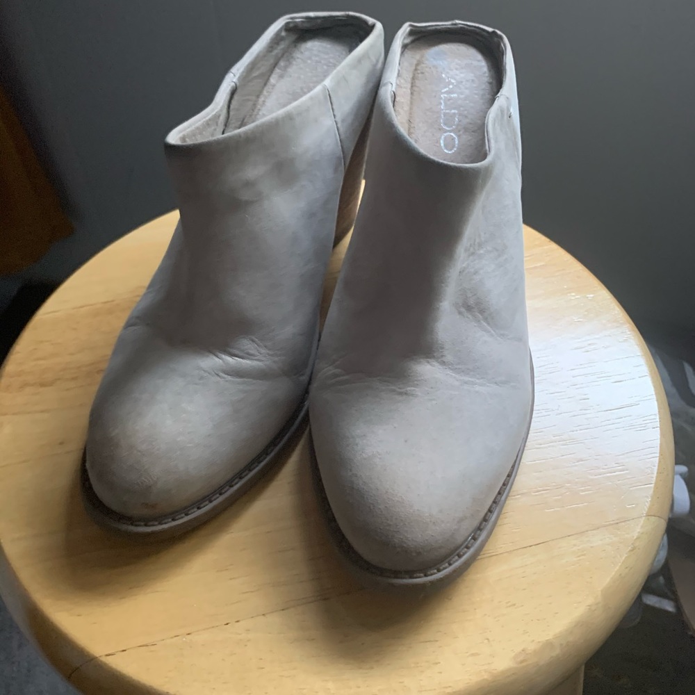 Aldo mule boot in beige - Picture 2 of 5
